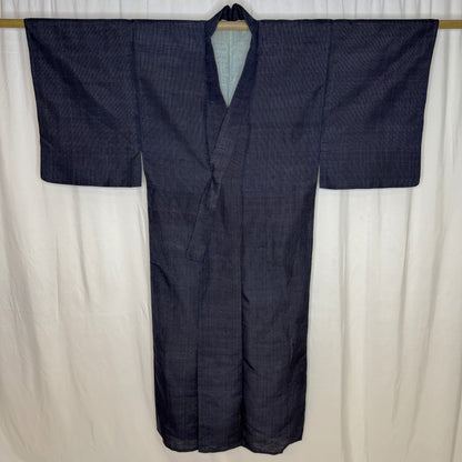 "Denim Blue" Man's Casual Kimono