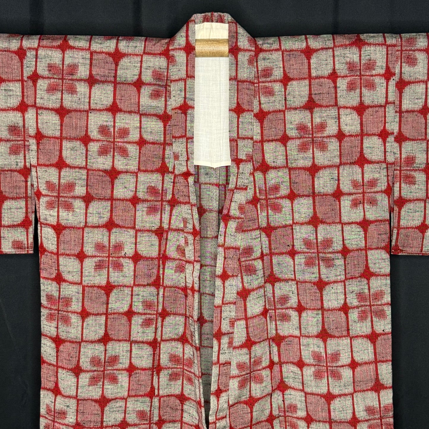 "Ikat Quilt" Vintage Child's Kimono