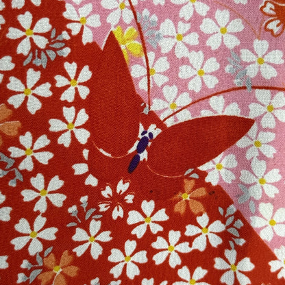 "Butterfly Wheels" Vintage Girl's Kimono