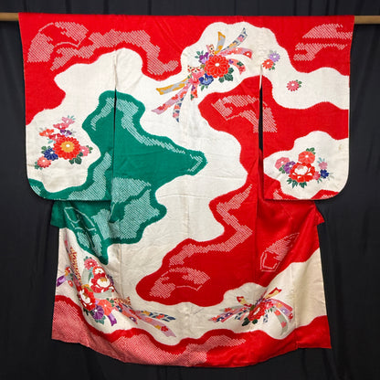 "Celebration Keepsake" Vintage Girl's Kimono