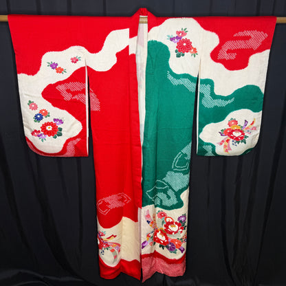 "Celebration Keepsake" Vintage Girl's Kimono