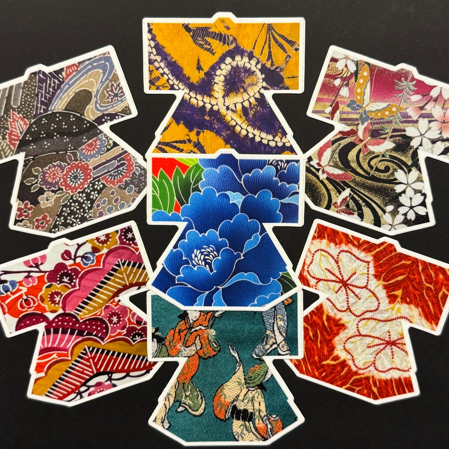 "Kimono Mix" Japanique Stickers