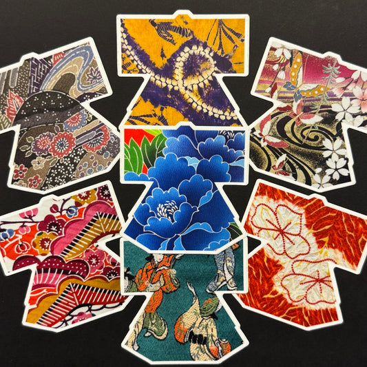 "Kimono Mix" Japanique Stickers