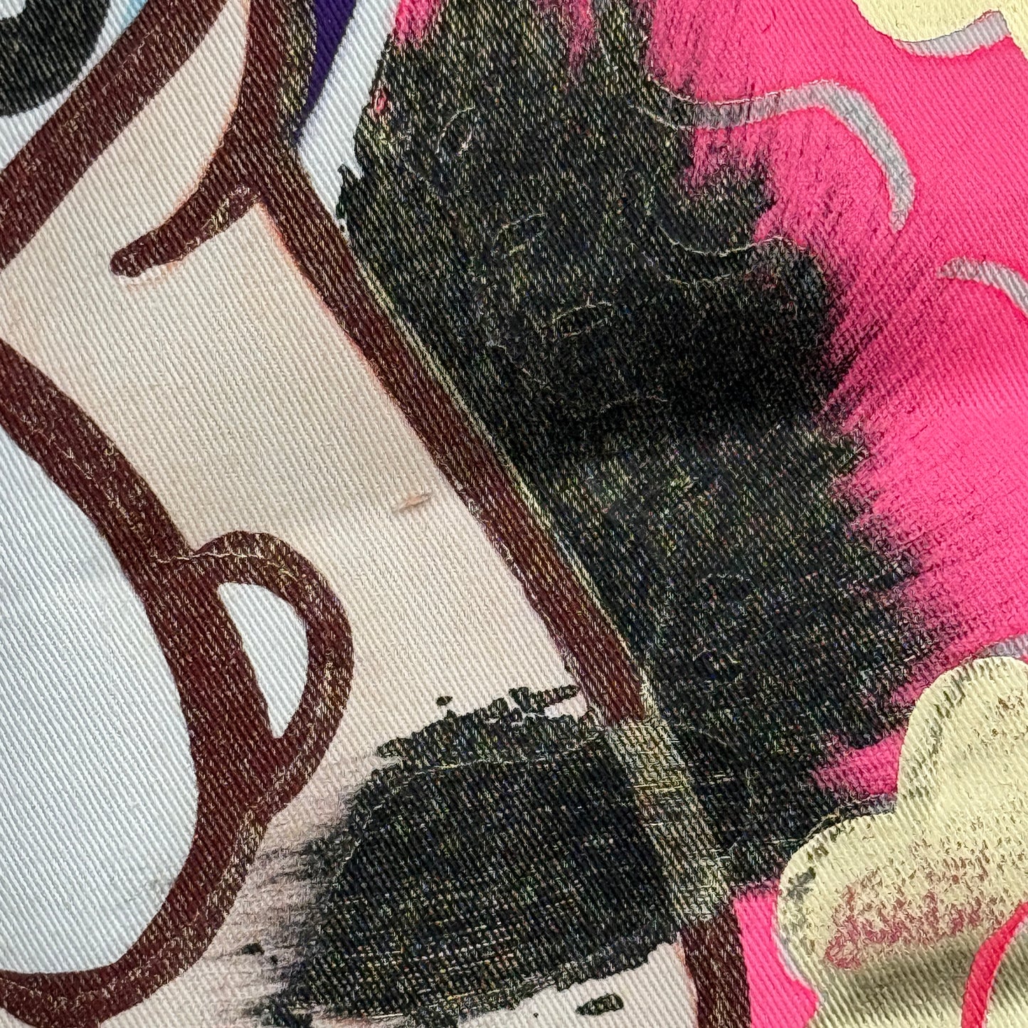 "Three Samurai" Vintage Nobori Banner