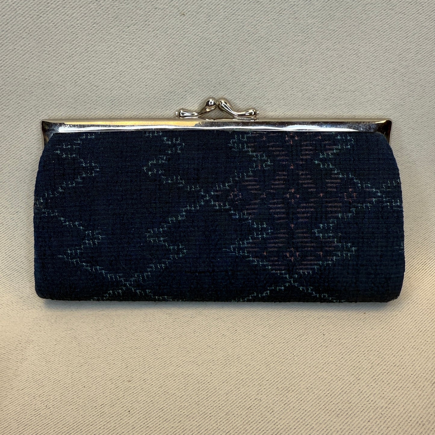 "Pine Lozenge" Japanese Clutch Purse