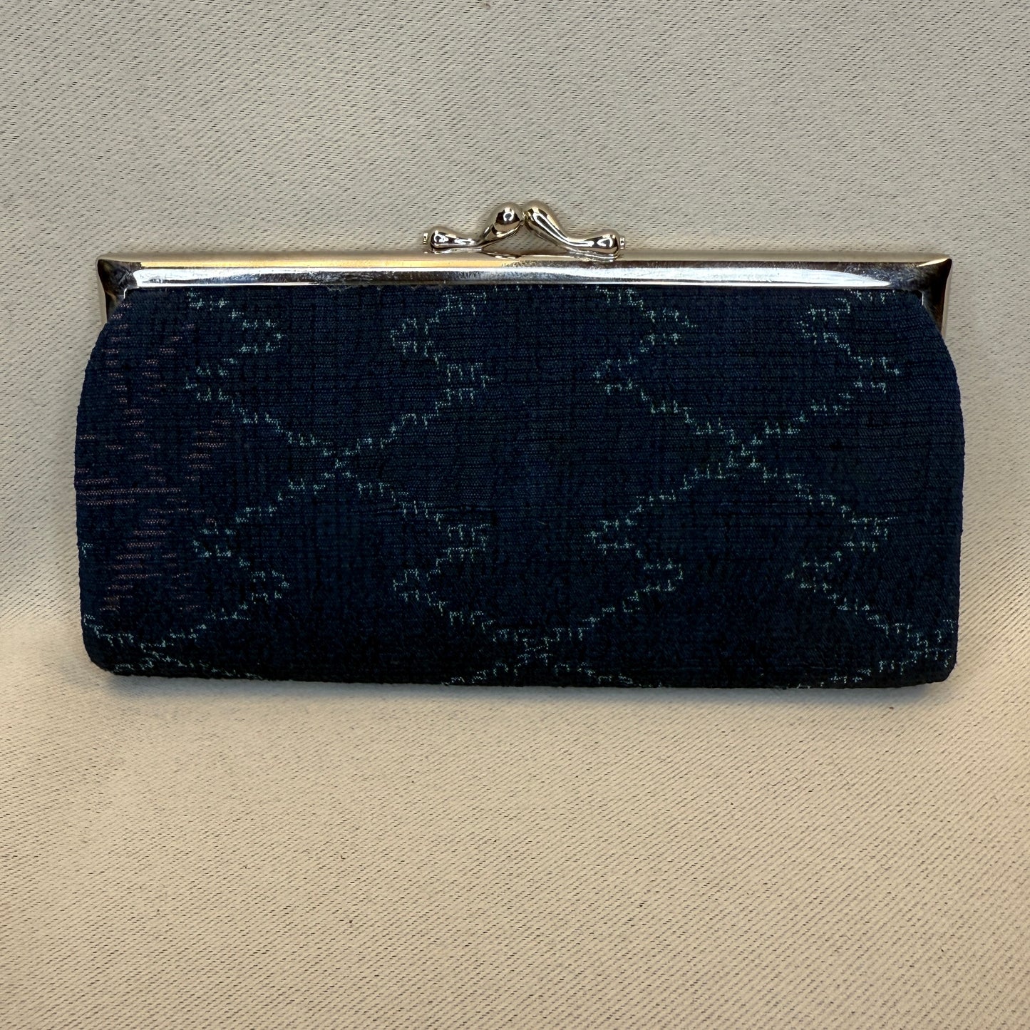 "Pine Lozenge" Japanese Clutch Purse