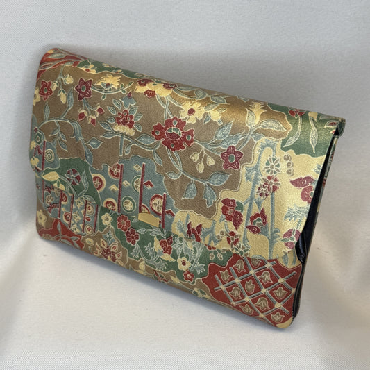"Garden Path" Japanese Clutch Purse