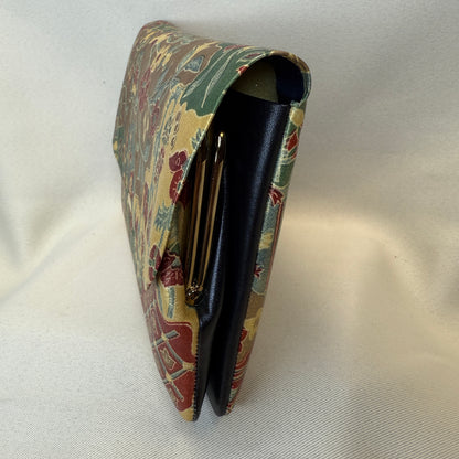 "Garden Path" Japanese Clutch Purse