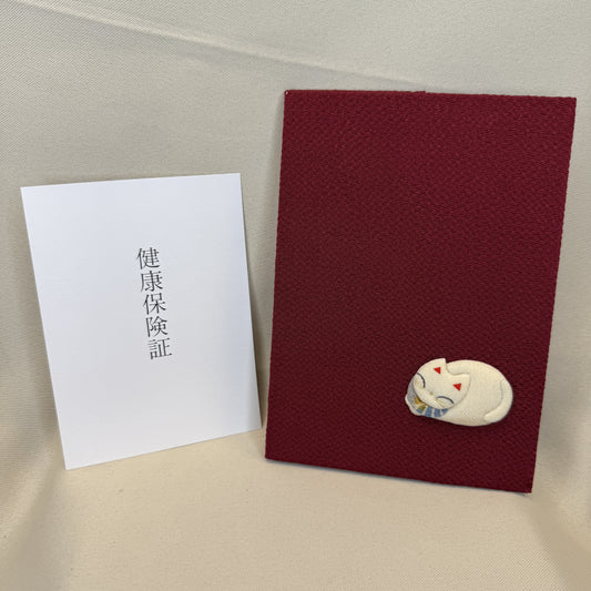 "Sleeping Cat" Japanese Document Holder