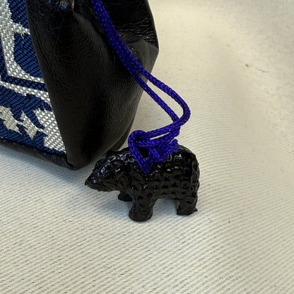 "Mirrored Bears" Japanese Clutch Purse