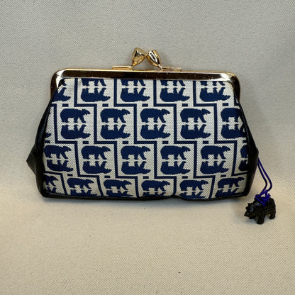 "Mirrored Bears" Japanese Clutch Purse