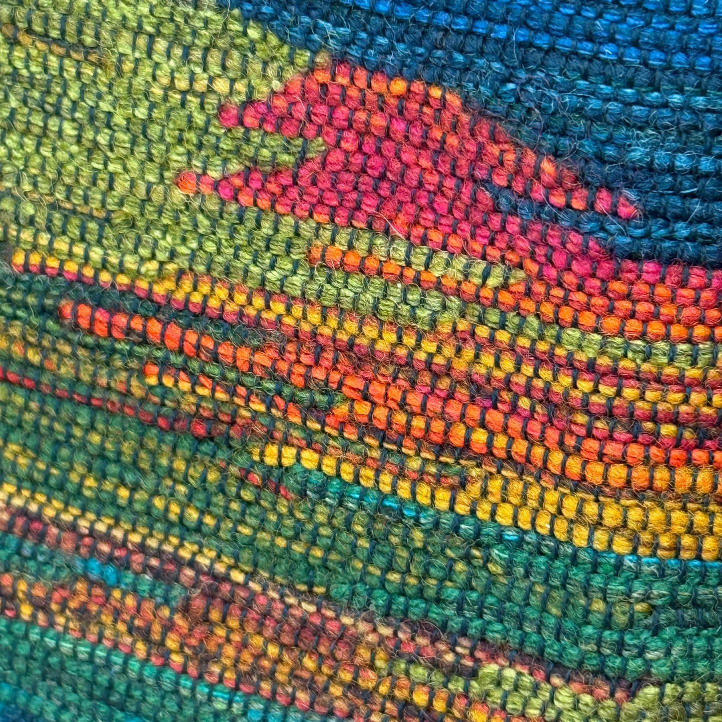 "Hokkaido Art" Japanese Large Zippered Pouch