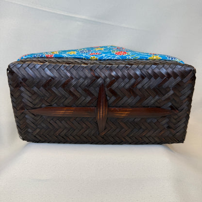 "Summer Harmony" Japanese Kinchaku Basket Bag