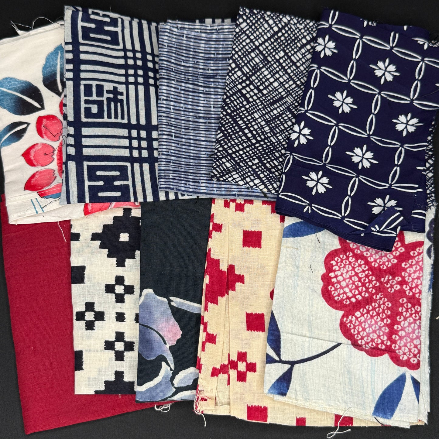 "Yukata Cotton" 10 Piece Bundle Mix
