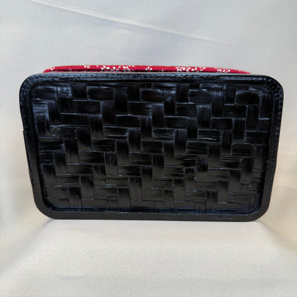 "Cherry Lane" Japanese Kinchaku Basket Bag