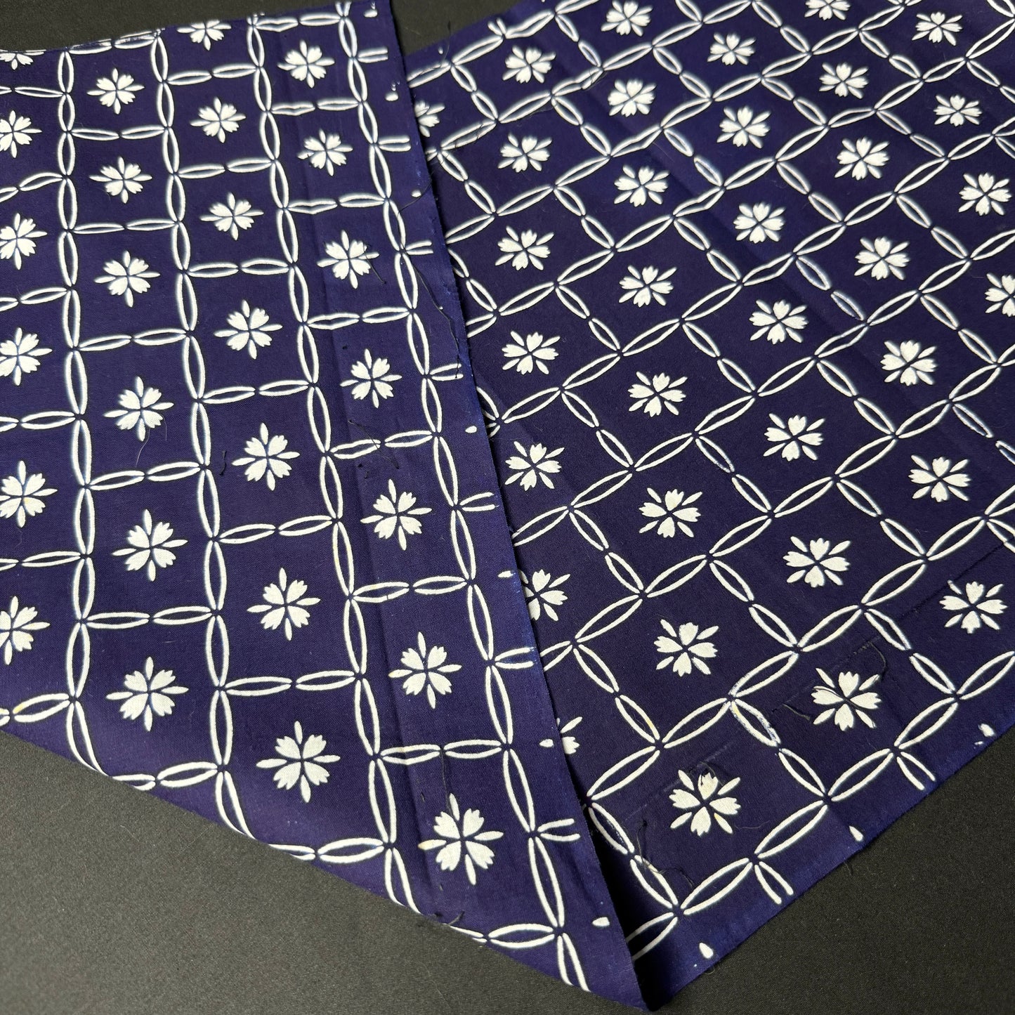 "Evening Blossoms" Vintage Kimono Yardage