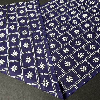 "Evening Blossoms" Vintage Kimono Yardage