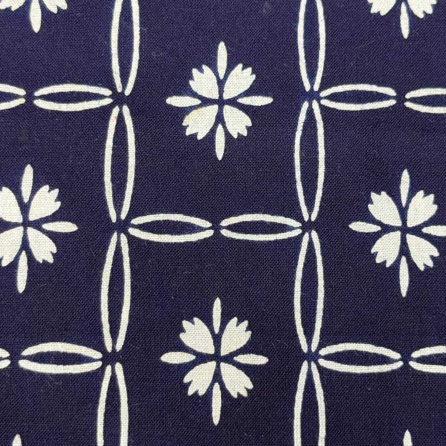 "Evening Blossoms" Vintage Kimono Yardage