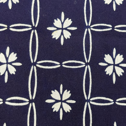 "Evening Blossoms" Vintage Kimono Yardage