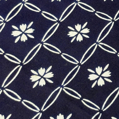 "Evening Blossoms" Vintage Kimono Yardage