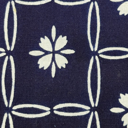 "Evening Blossoms" Vintage Kimono Yardage