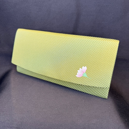"Matcha Petal" Japanese Folded Wallet