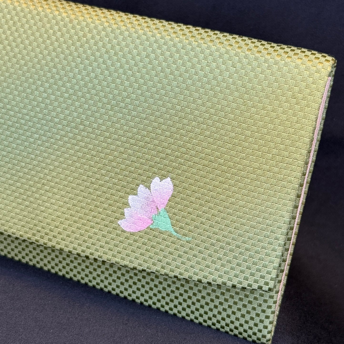 "Matcha Petal" Japanese Folded Wallet