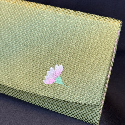 "Matcha Petal" Japanese Folded Wallet