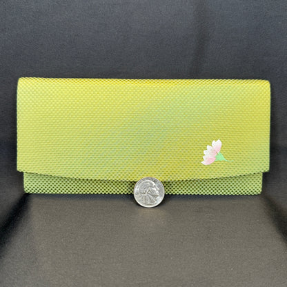 "Matcha Petal" Japanese Folded Wallet