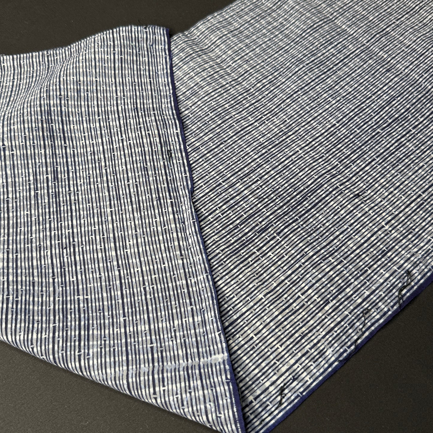 "Bamboo Stripes" Vintage Kimono Yardage