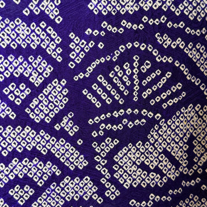 "Royal Fans" Vintage Furisode Kimono