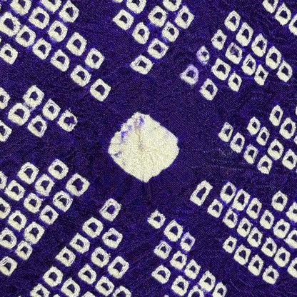 "Royal Fans" Vintage Furisode Kimono