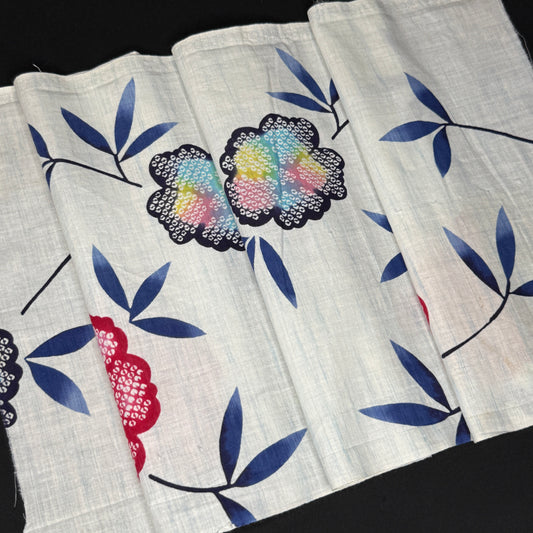 "Garden Glow" Vintage Kimono Yardage
