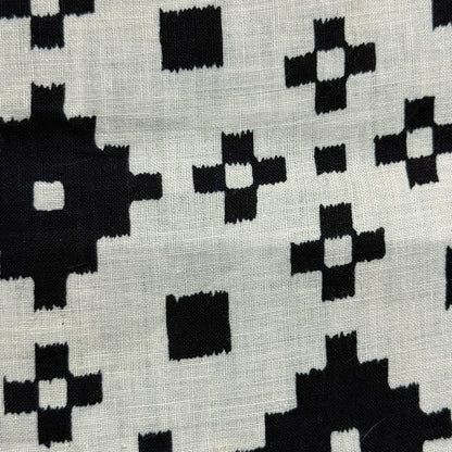 "Congratulations in Black" Vintage Kimono Yardage