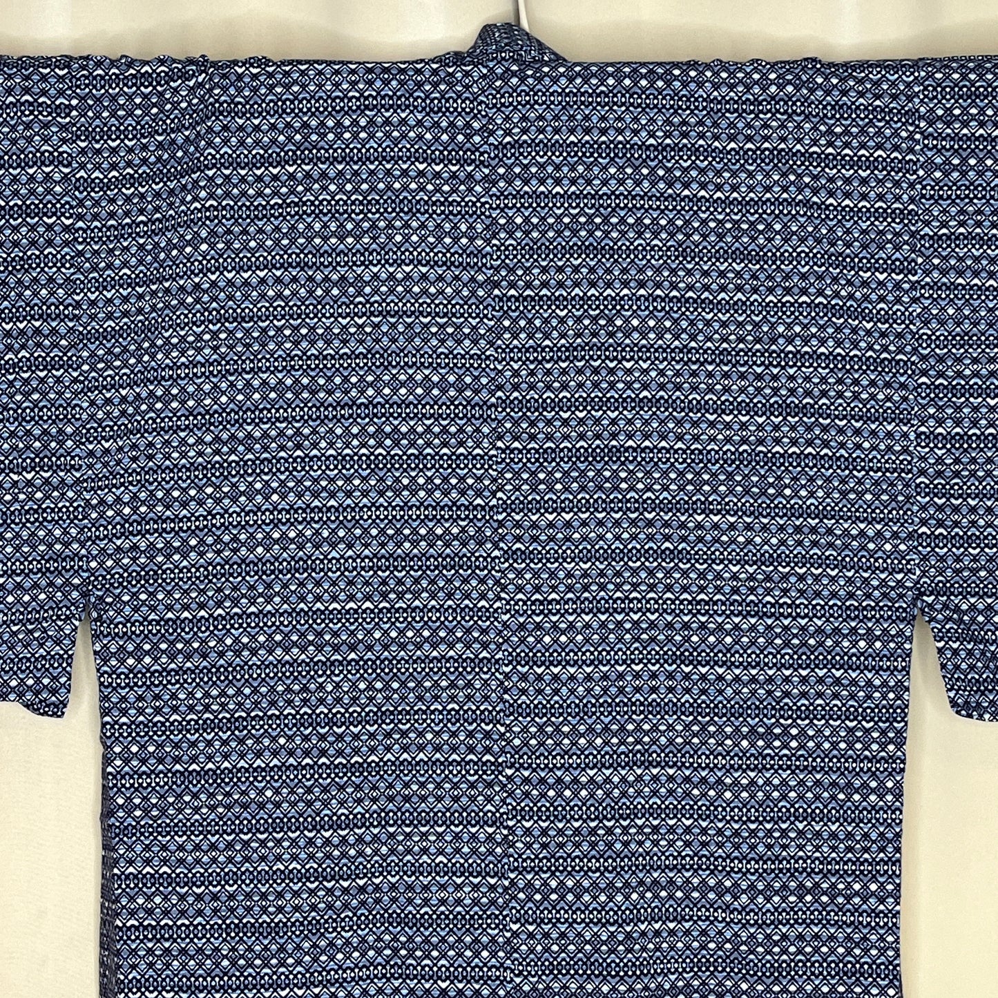 "Overlapping Diamonds" Vintage Japanese Yukata