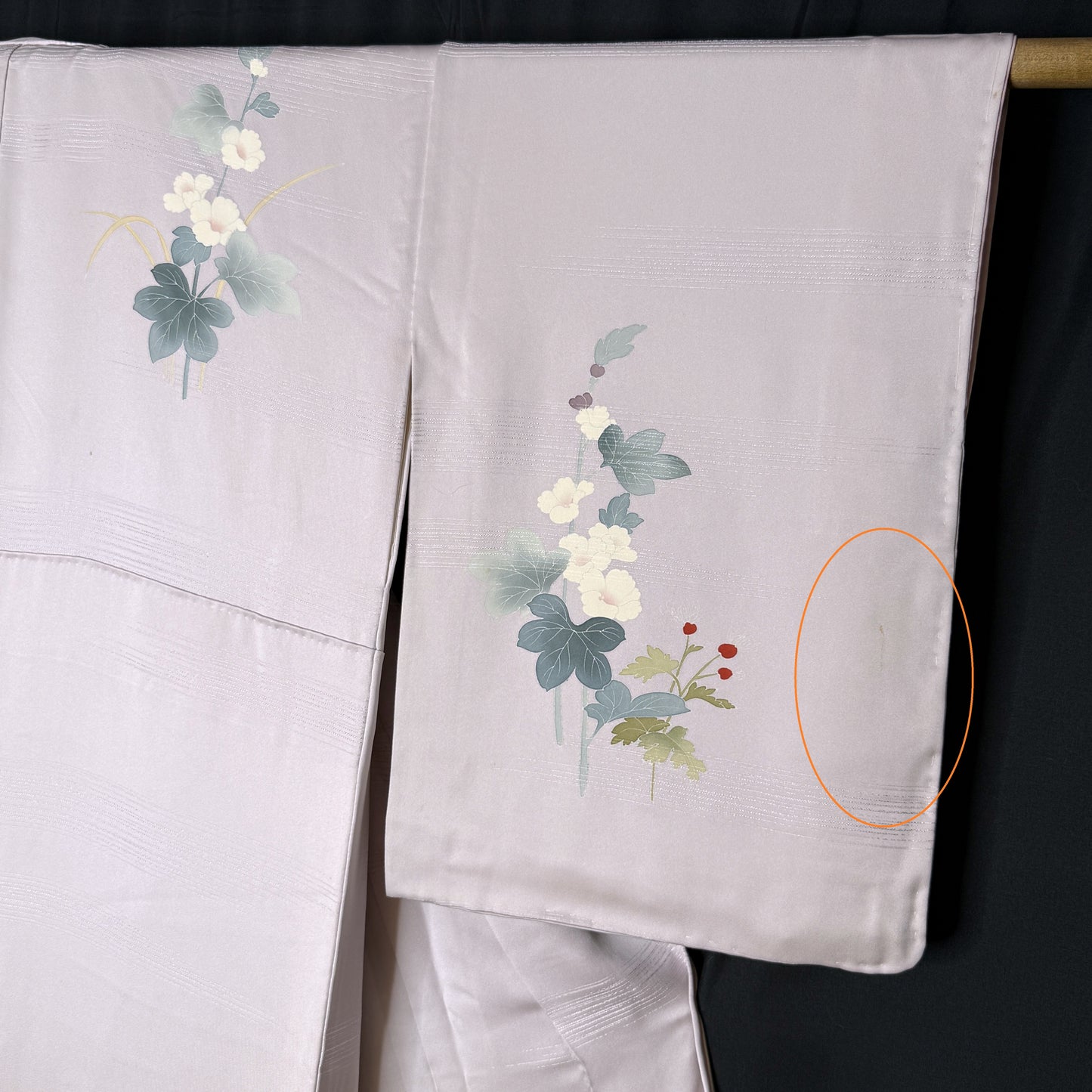 "Lavender Melody" Vintage Woman's Kimono