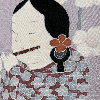 "Lavender Melody" Vintage Woman's Kimono