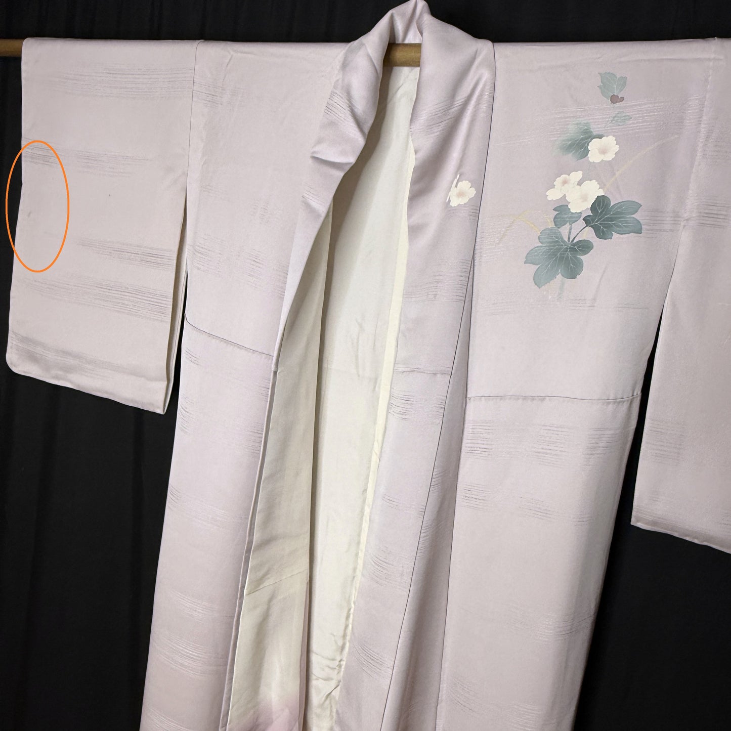 "Lavender Melody" Vintage Woman's Kimono