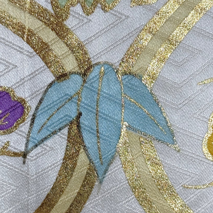 "Tatewaku, Pine, Bamboo" Vintage Furisode Kimono