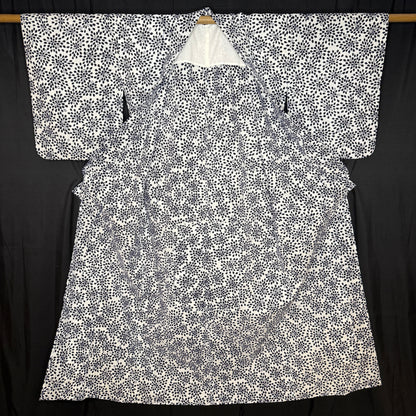 "Starburst Petals" Vintage Japanese Yukata