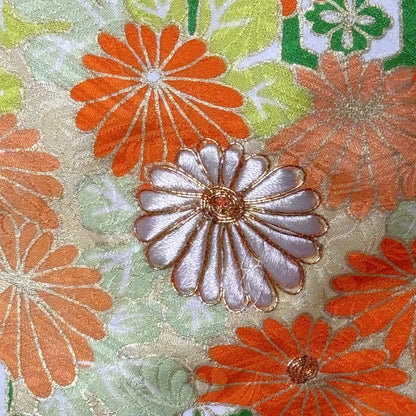 "Sensu Shibori" Vintage Furisode Kimono