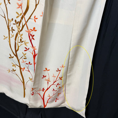 "Painted Grove" Vintage Woman's Kimono
