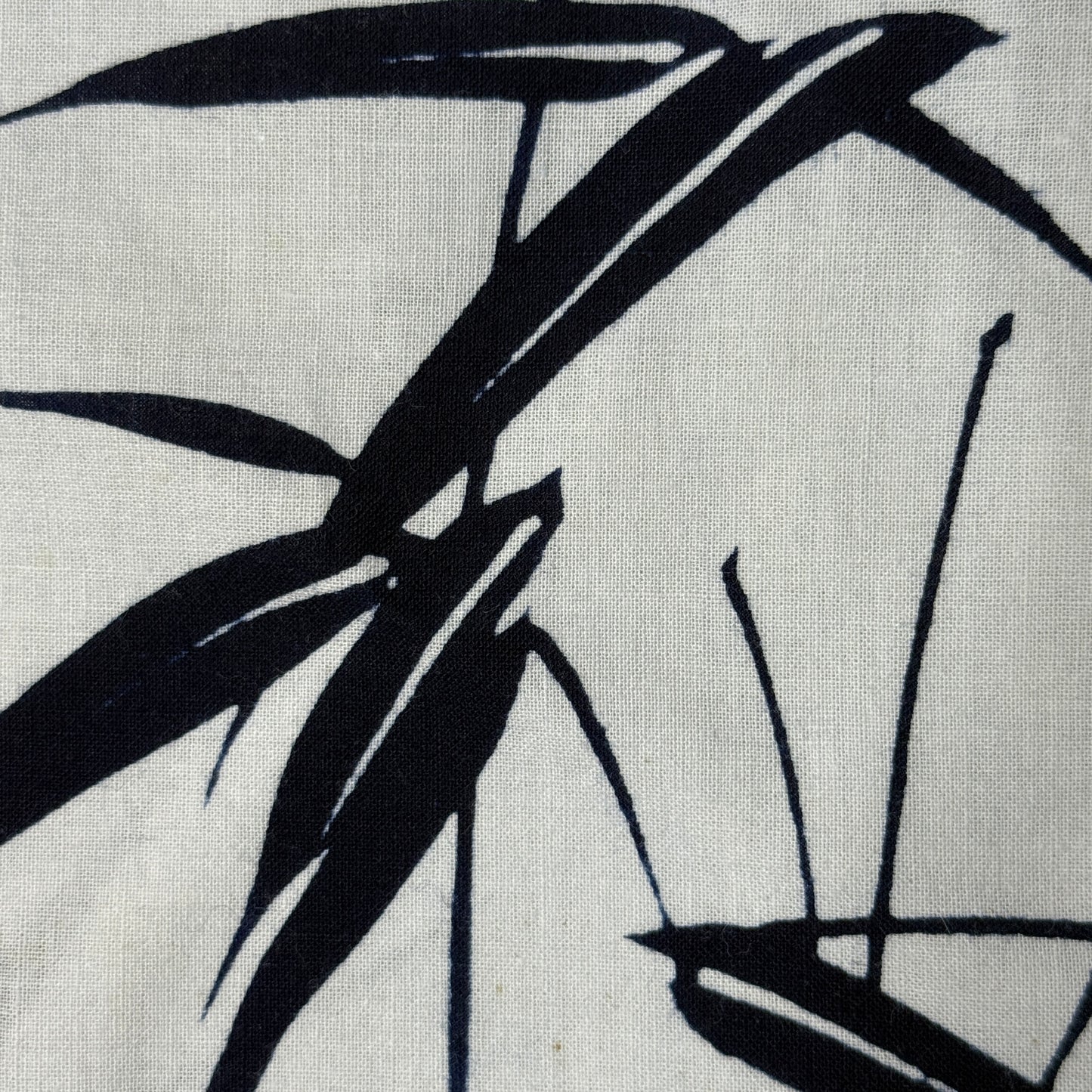 "Shadow Bamboo" Vintage Japanese Yukata