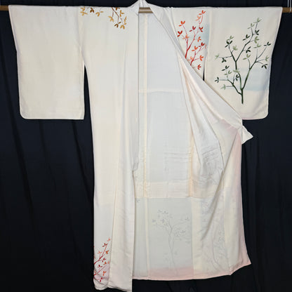 "Painted Grove" Vintage Woman's Kimono