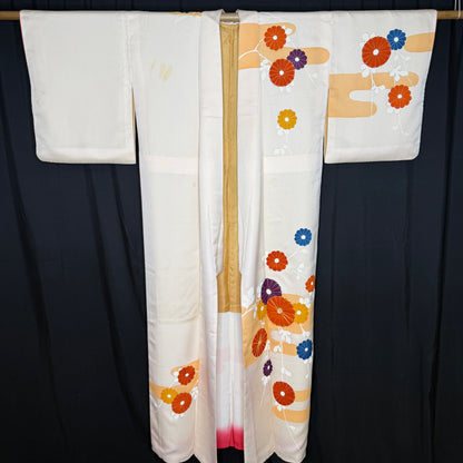"Autumn Harmony" Vintage Woman's Kimono