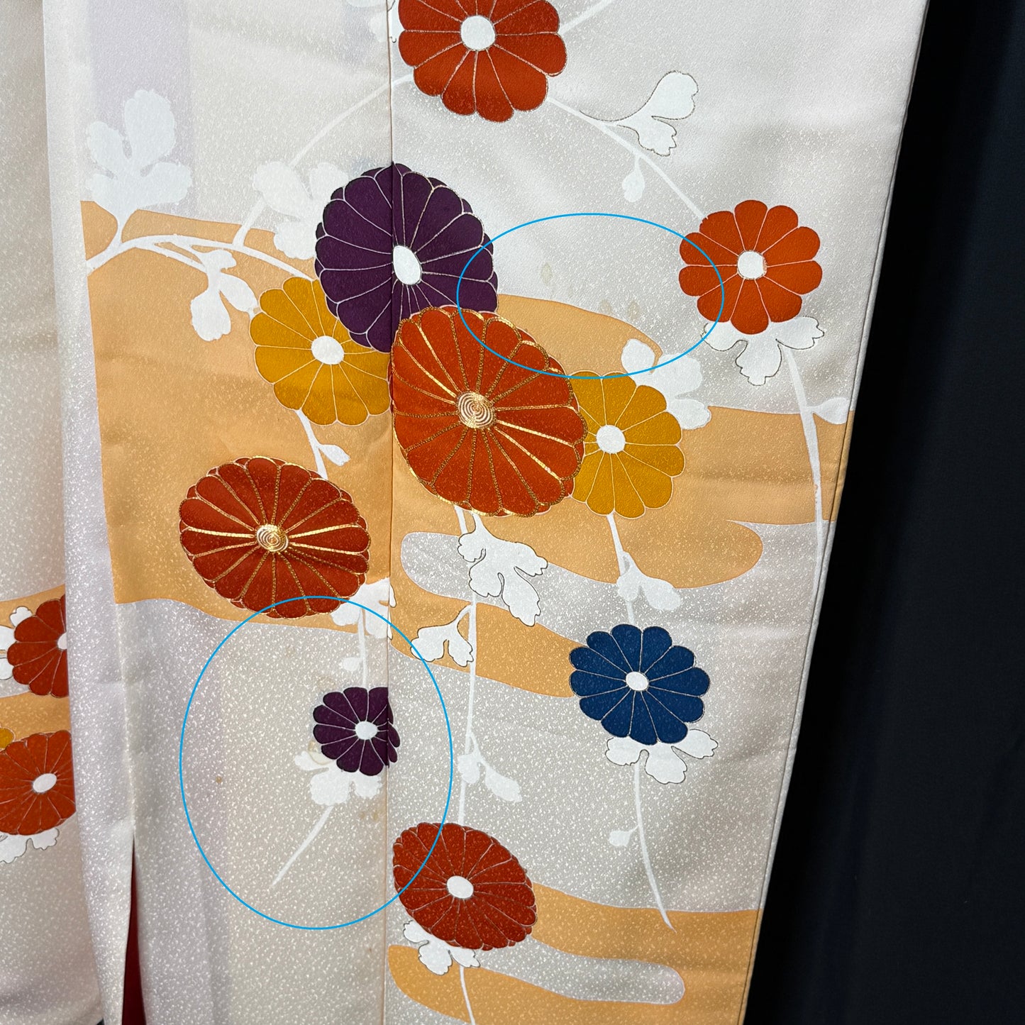 "Autumn Harmony" Vintage Woman's Kimono