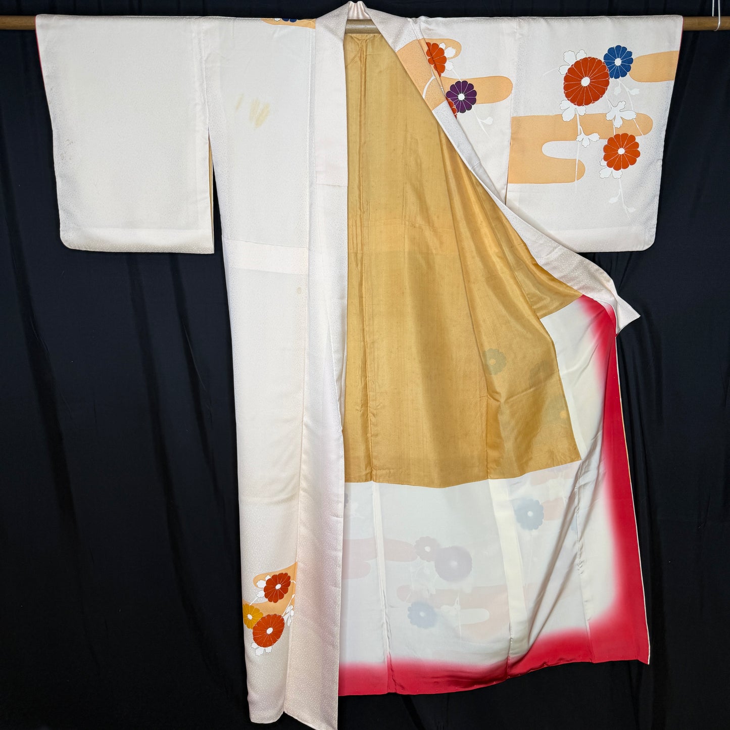 "Autumn Harmony" Vintage Woman's Kimono