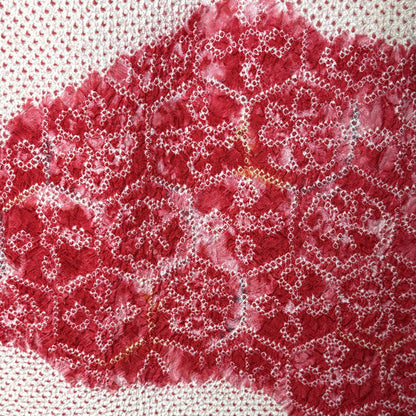 "Shibori Clouds" Vintage Furisode Kimono