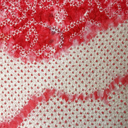 "Shibori Clouds" Vintage Furisode Kimono