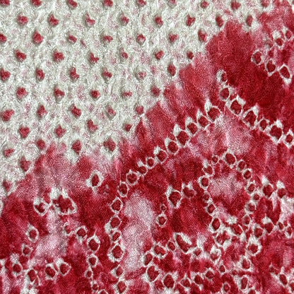 "Shibori Clouds" Vintage Furisode Kimono